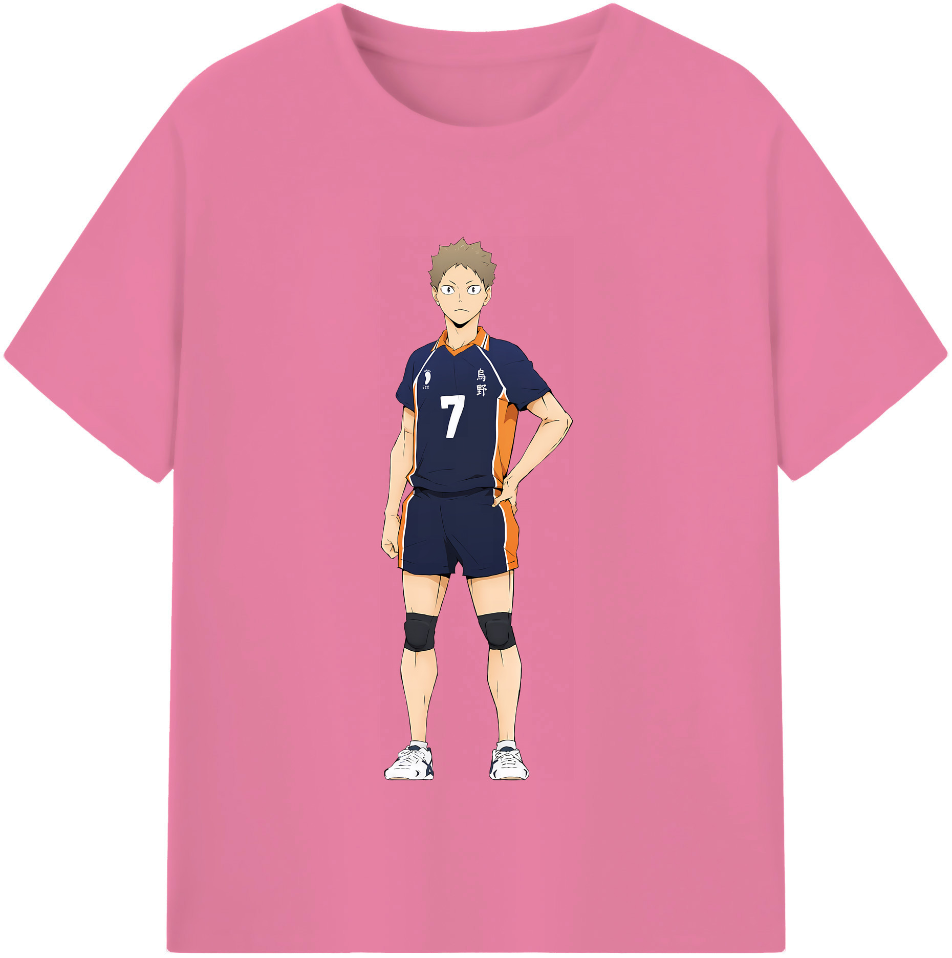 （画像用） ハイキュー!! Haikyu!! 綿100％半袖Tシャツ（フロントプリント）